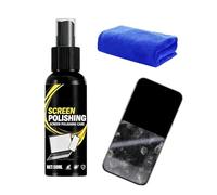 Spray nettoyant pour écran LCD, Portable, 1 Ensemble, kit de Nettoyage d'écran, nettoyant d'écran de téléphone Portable, revêtement de Protection Anti-poussière, pour Smartphone, Tablette, Voyage