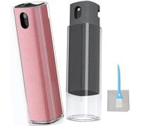 Spray nettoyant pour écran tactile, nettoyage d'empreintes digitales, nettoyant polyvalent pour iPad, ordinateur portable, MacBook Pro, téléphone portable, iPhone smartphones (rose, gris)