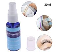 Spray Nettoyant Pour Faux Cils, 30 Ml/Bouteille, Apprêt De Greffage Pour Extensions De Cils Avant Le Nettoyage, Spray De Plantation