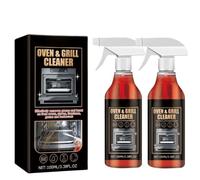 Spray nettoyant pour four et barbecue, dégraissant puissant pour cuisine, convient aux fours à micro-ondes, friteuses à air, fours, grils et barbecues