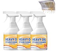 Spray nettoyant pour gril de four robuste et dégraissant de cuisine, dissolvant de graisse rapide, dégraissant de cuisine moussant puissant, (3PCS)
