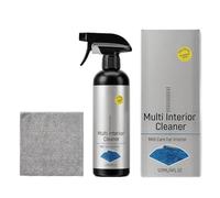 Spray nettoyant pour intérieur de Voiture - 120 ML, Protecteur Longue durée, Solution de détail Automobile, unité de boîtier d'accessoires en résine Durable, quincaillerie intérieure | pour