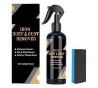 Spray nettoyant pour jantes - Solution de nettoyage en profondeur, dissolvant de rouille avec action rapide, protecteur de roue avec formule sûre, entretien de voiture, outil de détail pour