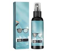 Spray nettoyant pour lunettes, anti-rayures pour écran, spray nettoyant pour écran, formule sûre, améliore l'expérience visuelle, convient à tous les types de lunettes, 100 ml (1Pièce)