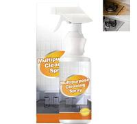 Spray nettoyant pour mousse de cuisine polyvalent, spray dégraissant robuste, éliminateur de graisse puissant, nettoyant tout usage, mousse à bulles sans gommage, spray multi-surfaces (1 pièces)