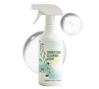Spray Nettoyant Pour Pierres Tombales - Solution Protectrice D'Entretien 500ml - Nettoyant Pour Monuments Funéraires Et Tombes,Cimetière Jardin Cour Terrasse Utilisateurs Et Familles