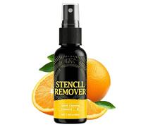 Spray nettoyant pour pochoirs, art corporel, 40 ml, solution de brouillard portable, spray dissolvant d'encre doux avec application facile, aide au soin de la peau de 40 ml, solution compacte pour