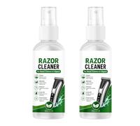 Spray nettoyant pour rasoir,soin au parfum propre pour tondeuse rasoir (2PCS)