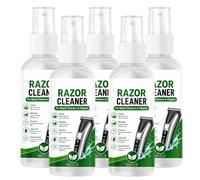 Spray nettoyant pour rasoir,soin au parfum propre pour tondeuse rasoir (5PCS)