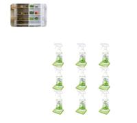 Spray Nettoyant pour Réfrigérateur, Spray Nettoyant Tout Usage, Produit de Surface, Dissolvant d'Odeurs Frigo, Désodorisant pour RéfrigérateurER, Dégraissant à Base de Plantes (9PCS)