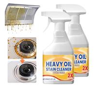Spray nettoyant puissant for huile de cuisine - Dégraissant tout usage for cuisinières, plans de travail et fours - Détachant à action rapide(2)