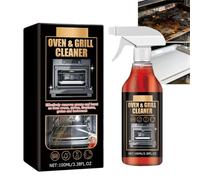 Spray nettoyant puissant pour four et gril, dégraissant à action rapide, pour cuisinières, micro-ondes et plaques de cuisson, nettoyant pour acier inoxydable et verre, détachant puissant. (1PCS)