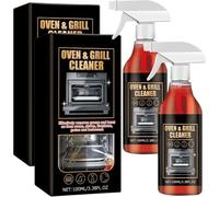 Spray nettoyant puissant pour fours et grils, nettoyant à action rapide, dégraissant de cuisine polyvalent pour barbecues et friteuses sans huile (air fryers)