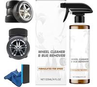 Spray nettoyant puissant pour jantes et pneus, mousse nettoyante tout-en-un pour pneus de voiture