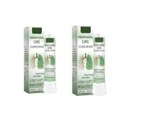 Spray Nettoyant Pulmonaire à Base de Plantes，2pc，Spray Nasal Purifiant,nettoie les poumons et apaise la respiration，Spray de réparation，Sprays de Nettoyage des Poumons