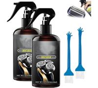 Spray nettoyant universel haute efficacité pour rasoir électrique, 260 ml de liquide nettoyant pour rasoir, adapté au nettoyage,dites adieu au colmatage du rasoir,lubrifie et prévient la rouille