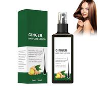 Spray Nourrissant Au Gingembre 120ml, Sérum De Croissance Des Cheveux Au Gingembre, Volume & Brillance, Pour Cheveux Fins Et Secs, Réparateur Nettoyant En Profondeur