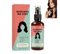 Spray nourrissant léger sans rinçage pour perruques, revitalisant sans rinçage pour perruques synthétiques et humaines, spray nourrissant léger pour perr/uques, revitalisant sa/ns rinç/age. (1PCS)
