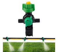 Spray Nozzle, Agricultural Sprayer Head, PP Multifunctional Leakproof Hose Attachment, Adjustable Water Design, for Patio Cleaning, Farming, Lawn Care, and Outdoor Use, 2.5cm/0.98 inches