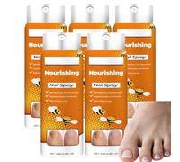 Spray ongles propolis d'abeille, Spray nourrissant ongles au venin d'abeille, Soin apaisant nails des mains pieds, Sprays réparateurs nails fragiles abîmés, Soin ong/les d'apparence saine (5pcs)