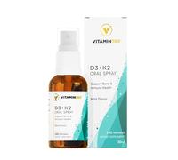 Spray oral Vitamine D3 + K2 (30 ml, saveur menthe)