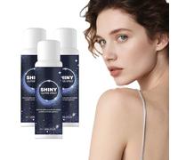 Spray pailleté pour cheveux et corps, spray pailleté pour le corps et les cheveux, Brume scintillante tout-en-un pour les fêtes et festivals, kit d'atomiseur à paillettes avec atomiseur (3 bouteilles)