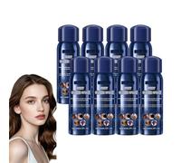 Spray Pailleté Scintillant - Spray Pailleté Intense pour le Corps - Paillettes Waterproof pour Vêtements, Peau et Cheveux, Indispensable pour les Fêtes et Bals, Brume Séchante, 60 ml (8 bouteilles)