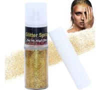 Spray Paillette Cheveux et le Corps,Bombe Paillettes Visage Glitter Makeup Pour Vetements FêTe Festival Maquillage Accessoire