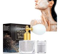 Spray Paillette Visage et Cheveux Corps pour Paillettes Maquillage,Glitter Spray Paillettes Visage pour Strass Maquillage Festival Vêtements Cosplay