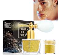 Spray Paillette Visage et Cheveux Corps pour Paillettes Maquillage,Glitter Spray Paillettes Visage pour Strass Maquillage Festival Vêtements Cosplay