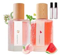 Spray Parfumé À La Pêch e, Parfum Pastèque Glacée, ParfuAux Notes Fruitées, Collection De Parfu ms Fruités,Parfu m Frais Longue Durée (MIX)