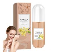 Spray parfumé à la vanille pour cheveux et corps, brumes corporelles pour femme, parfums fruités longue durée pour homme et femme