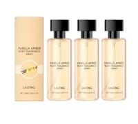Spray parfumé pour le corps QPJUVC Vanille Ambre pour femmes et filles, brume parfumée longue durée pour les cheveux et la peau, parfum frais et élégant, format voyage 50 ml / 1,69 fl oz (3)