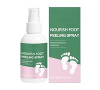 Spray Peeling Pied Instantané | Spray Dépeceur Doux et Délicat,100ml Liquide Nourrissant à l'Huile Instantané pour Soin Quotidien Détente Post-Sport Préparation Sandales Utilisation Domestique