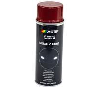 Spray Peinture Pulvérisation Laque Motip 706868 Rouge Métallique 400 ML