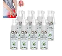 Spray périanal à base de plantes pour soulager l'inconfort - Spray rafraîchissant et apaisant pour les zones sensibles, mélange apaisant aux ingrédients naturels pour les irritations (8 bouteilles)