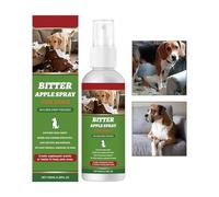 Spray pour arrêter la mastication des chiens | Solution Comportementale Stop 100 ml | Empêche les chiens de ronger les meubles | pour tapis d'entraînement intérieur pont seau à ordures M