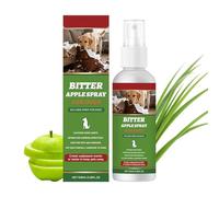 Spray pour arrêter les chiens - Solution comportementale pour arrêter les problèmes de mastication - 100 ml - Spray contre le comportement de mastication des chiens pour meubles, tapis, terrasse