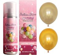 Spray pour ballons - 100 ml. Liquide sûr, longue durée et séchage rapide. Revêtement en latex sans danger. Spray brillant pour ballons, idéal pour les fêtes, la maison, les anniversaires (1 PCS)