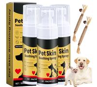 Spray pour Chiens, Spray réparateur pour la Peau des Chiens, Spray de Soin pour la Peau des Animaux, Une expérience rafraîchissante pour Vos compagnons à Quatre Pattes (3 flacons)