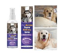 Spray Pour Empêcher Le Mâchonnement Des Chiens - Vaporisateur de Dressage 100 ml,Spray Pour Stopper La Mastication Des Chiens - Pour Soins de Mode de Vie Comportement à la Maison Routine Hygiène Prote