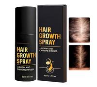 Spray Pour La Croissance Des Cheveux,50ml Spray D'Huile Capillaire Fortifiante,Conditionneur Profond Anti-Frisottis | Pour Femmes Et Hommes Après La Douche De Jour Et De Nuit Pour Voyage Et Salon