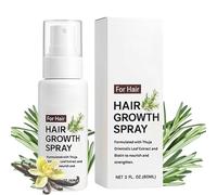 Spray pour la croissance des cheveux à l'huile de romarin, sérum pour la croissance des cheveux, sérum épaississant, secs et abîmés, nourrit le cuir chevelu et renforce (1pcs)