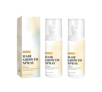 Spray pour la croissance des cheveux avec de l'huile de romarin, spray contre une perte plus forte, huile nourrissante pour le cuir chevelu, sérum épaississant naturel pour cheveux (2pcs)