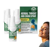 Spray pour la gorge Elvya, spray protecteur pour la gorge, puissant soutien et nettoyage des poumons, pour le nettoyage des poumons (3pcs)