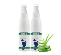 Spray Pour Les Pieds à L'Huile D'Arbre à Thé 100 Ml - Soin Des Pieds, Spray Efficace Contre Les Odeurs, Sp/ray De Soin Des Pi/eds à L'Huile D'Arbre à Thé Naturelle Et à L'Aloe Vera Odeurs (2 PCS)
