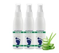 Spray Pour Les Pieds à L'Huile D'Arbre à Thé 100 Ml - Soin Des Pieds, Spray Efficace Contre Les Odeurs, Sp/ray De Soin Des Pi/eds à L'Huile D'Arbre à Thé Naturelle Et à L'Aloe Vera Odeurs (3 PCS)