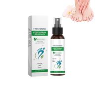 Spray pour les pieds à l'huile d'arbre à thé naturelle avec effet rafraîchissant pour un contrôle rafraîchissant des pieds malodorants et l'élimination des odeurs de chaussures (1 bouteille)