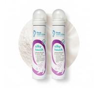 Spray Pour les Pieds Foot Morning Silky Touch Anti-Friction - Spray Invisible pour Chaussures sans Chaussettes, des Pieds Soyeux, Neutralise les Odeur, Facilite le Port de Collants et Bas - 2 x 100 ml