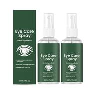 Spray pour les yeux à la lutéine, spray de soin des yeux, hydratant et doux, offrant une hydratation durable, pour soulager rapidement les yeuxs, hydrater les yeuxs (2 Pcs)